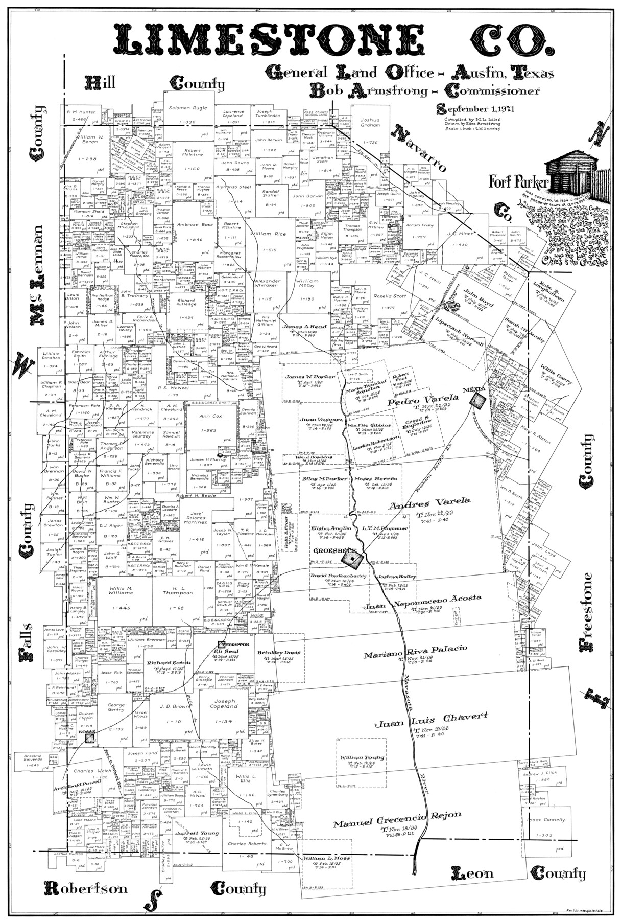 77354, Limestone Co., General Map Collection