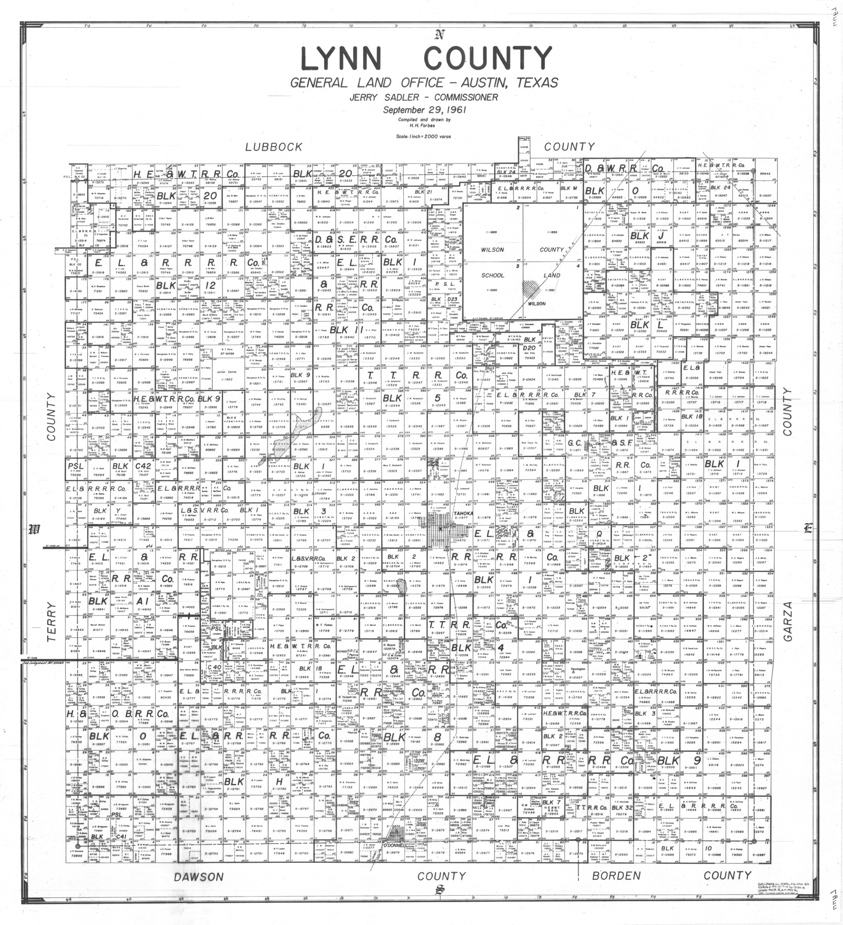 77360, Lynn County, General Map Collection