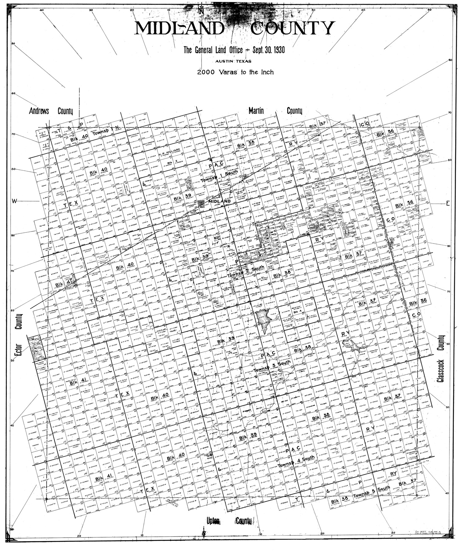 77372, Midland County, General Map Collection