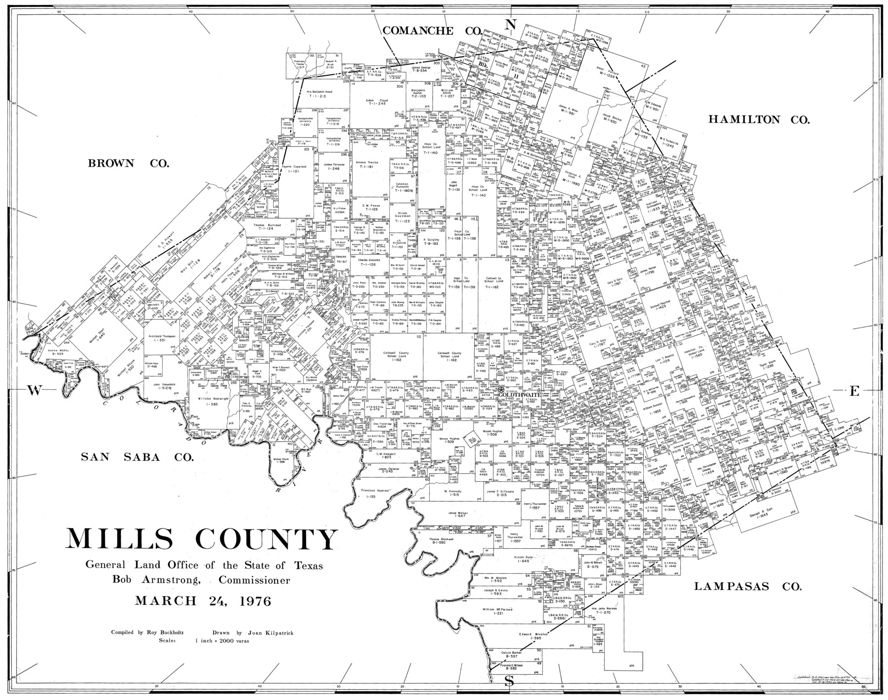 77374, Mills County, General Map Collection