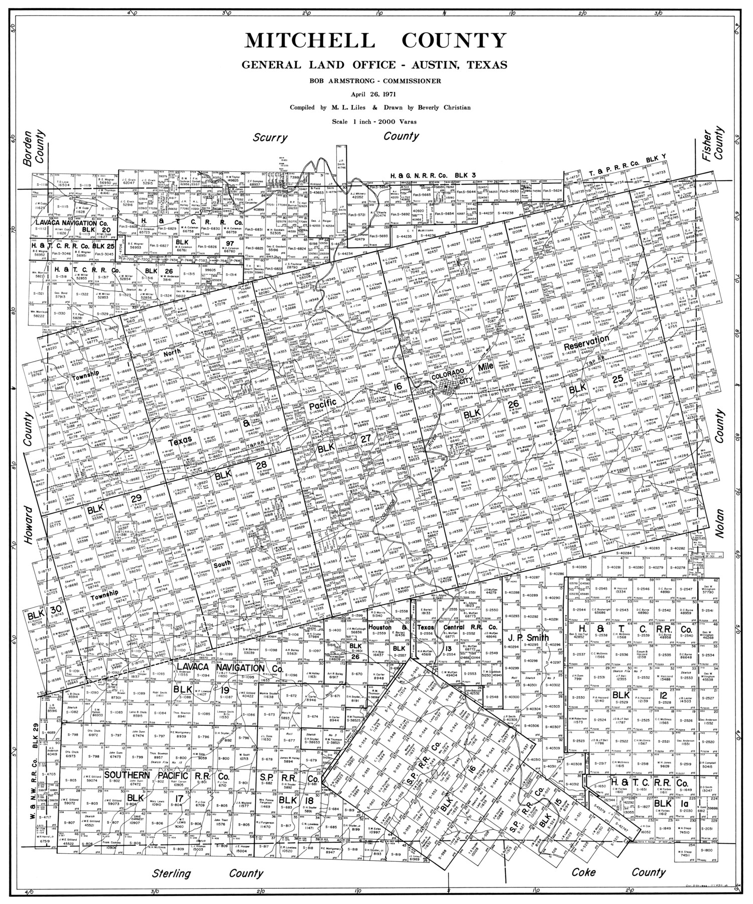 77375, Mitchell County, General Map Collection