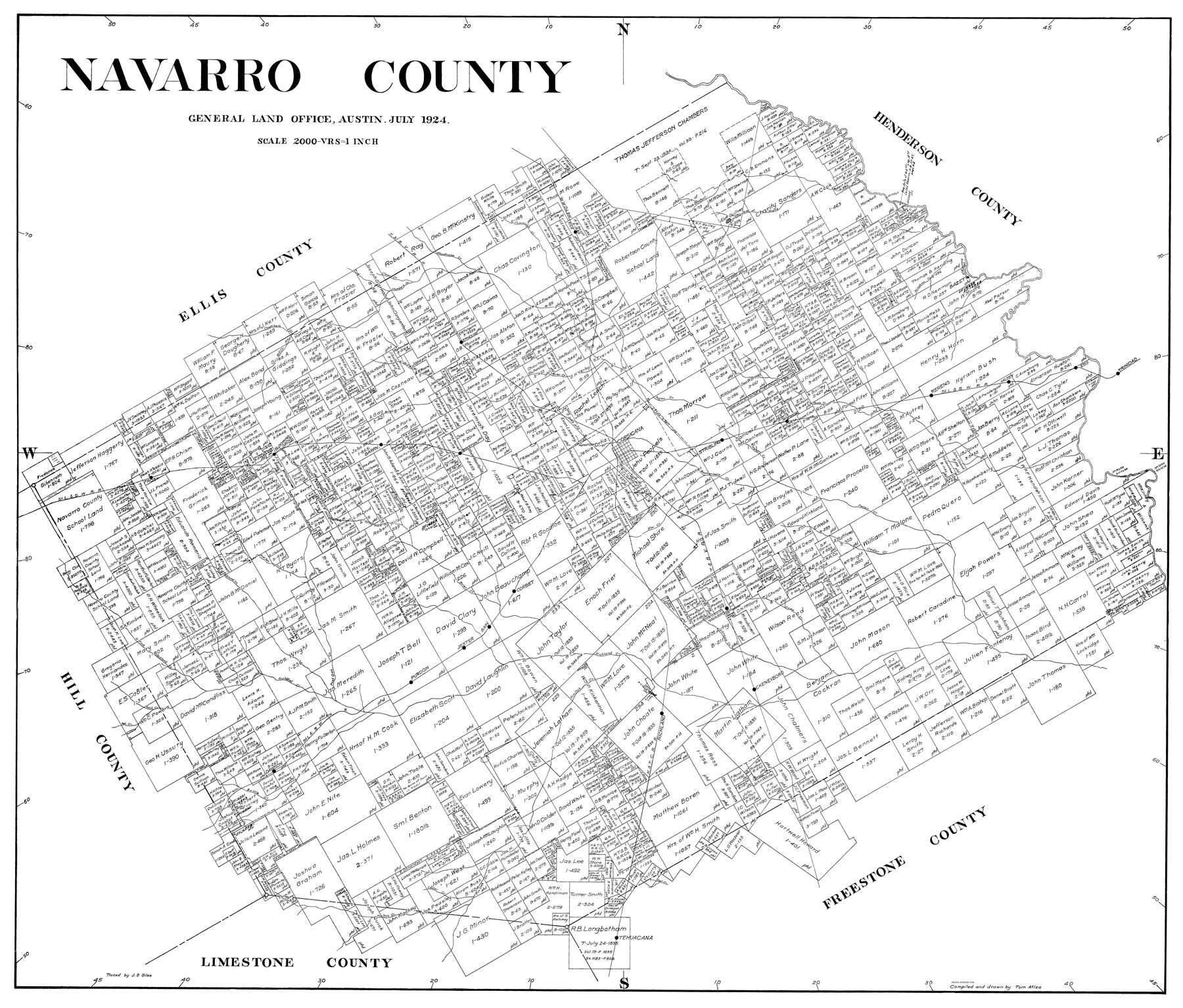 77382, Navarro County, General Map Collection