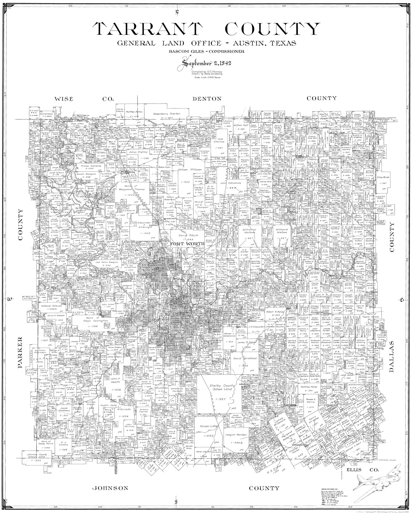 77431, Tarrant County, General Map Collection