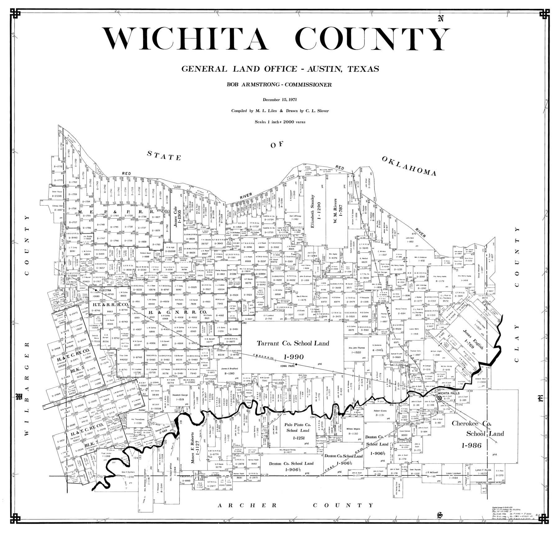 77457, Wichita County, General Map Collection