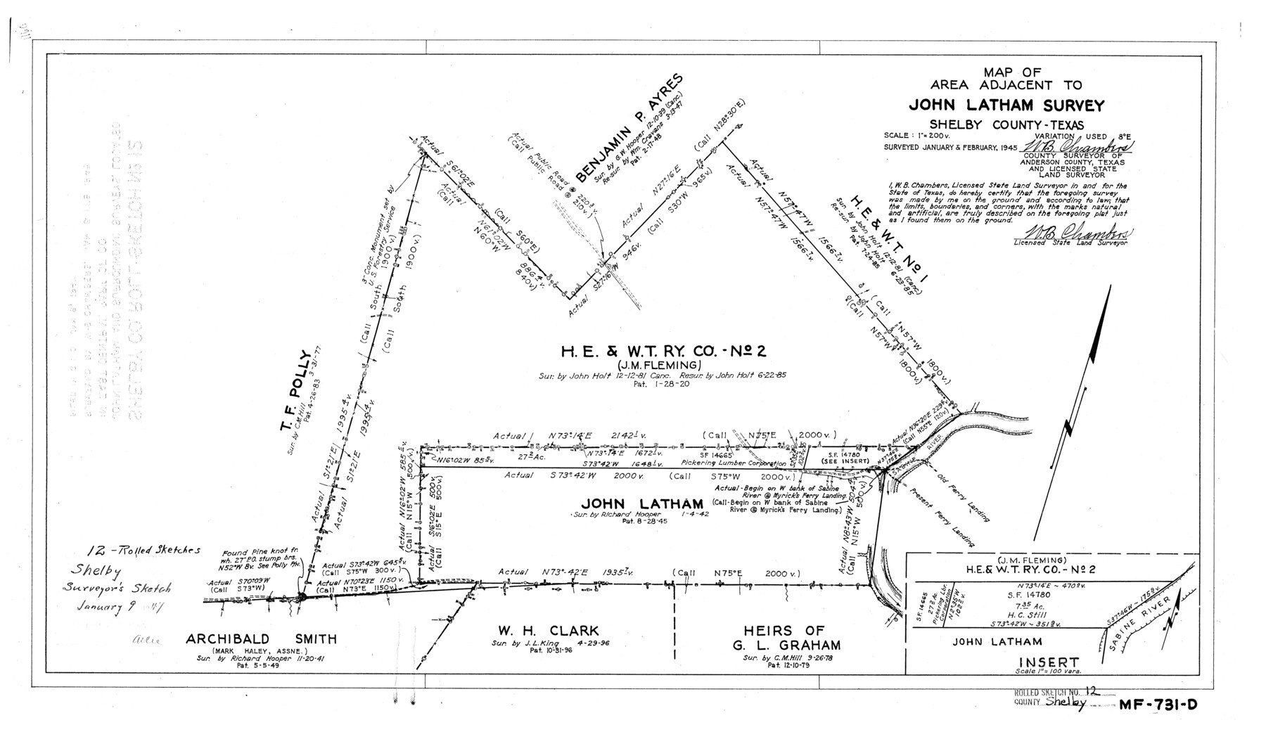 7780, Shelby County Rolled Sketch 12, General Map Collection