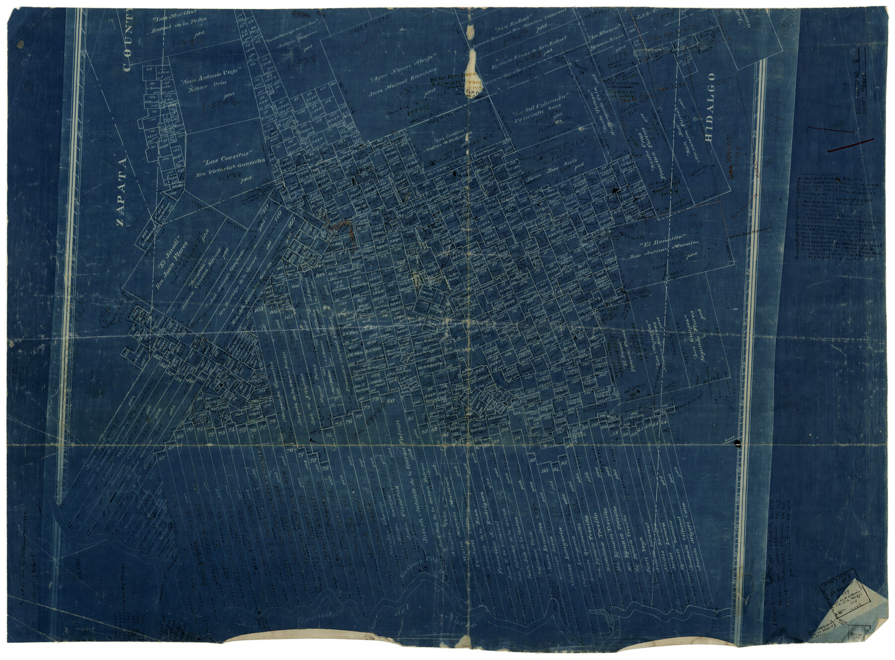 7796, Starr County Rolled Sketch 8, General Map Collection
