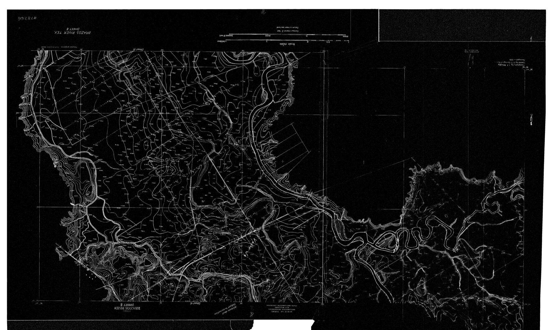 78266, Brazos River, Brazos River Sheet 3, General Map Collection