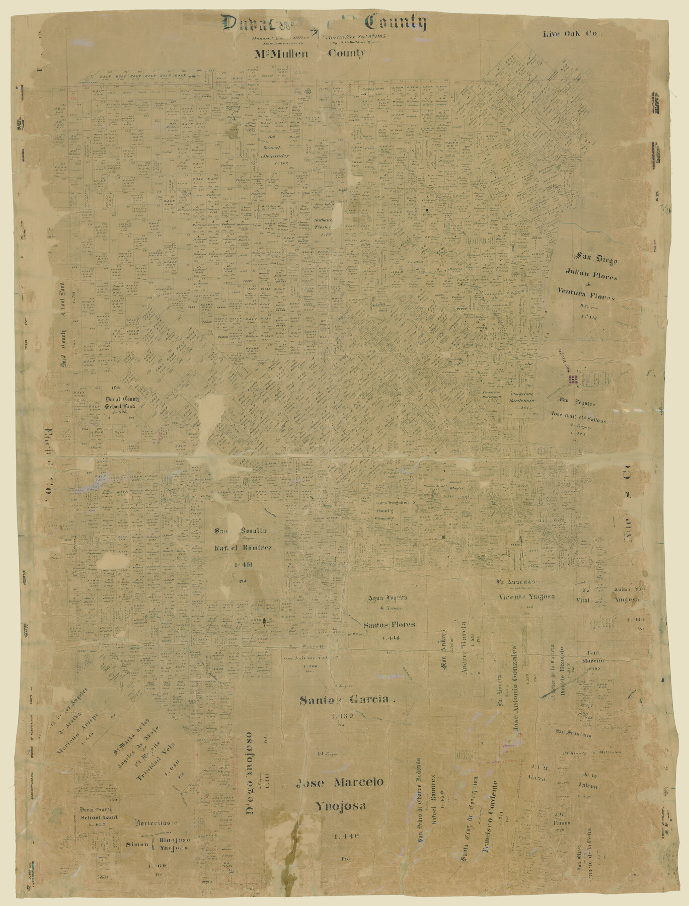 78342, Duval County, General Map Collection