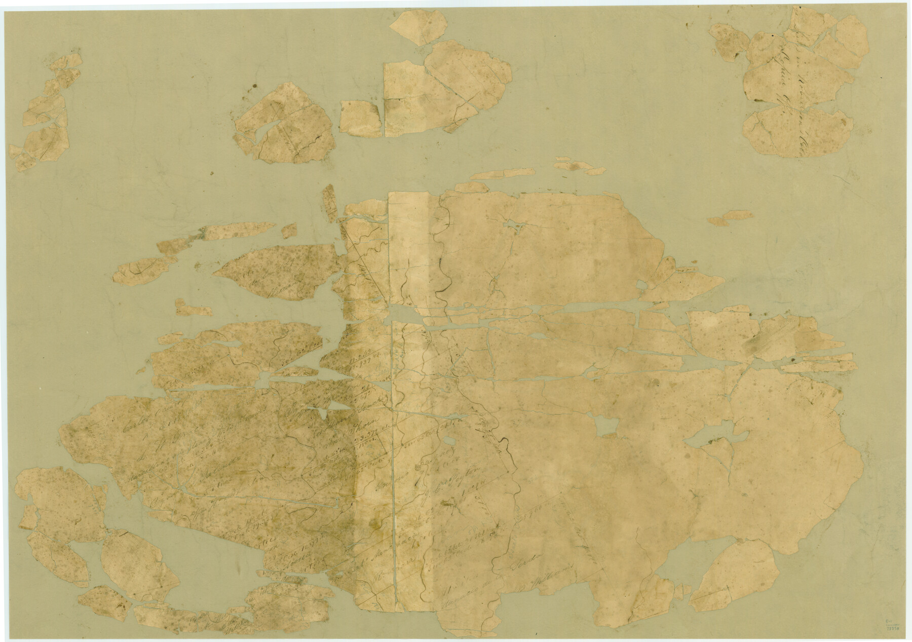 78358, [Surveys in Robertson's Colony], General Map Collection