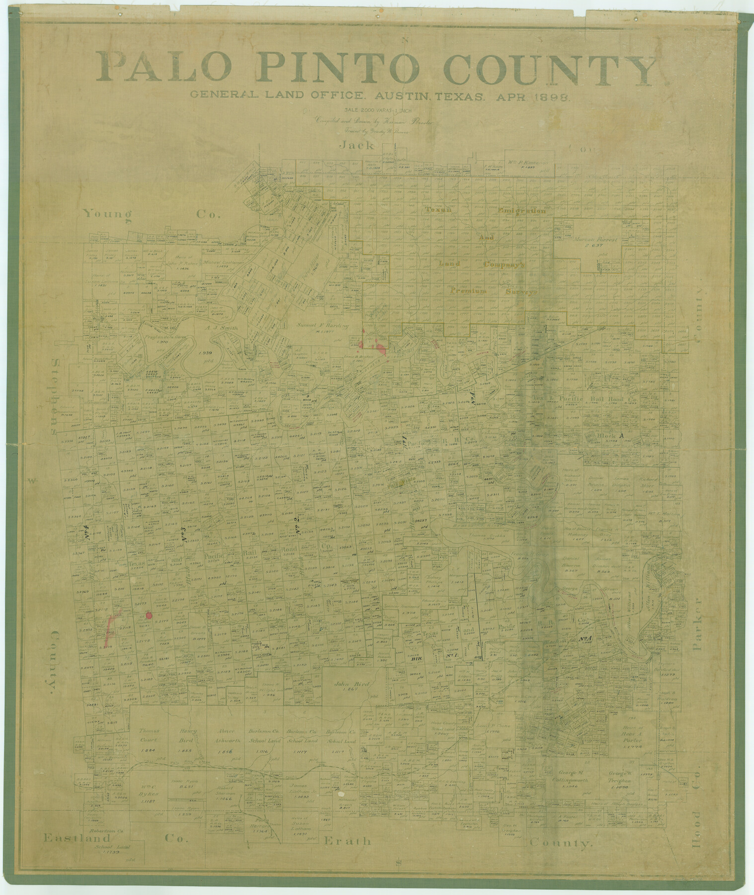 78400, Palo Pinto County, General Map Collection