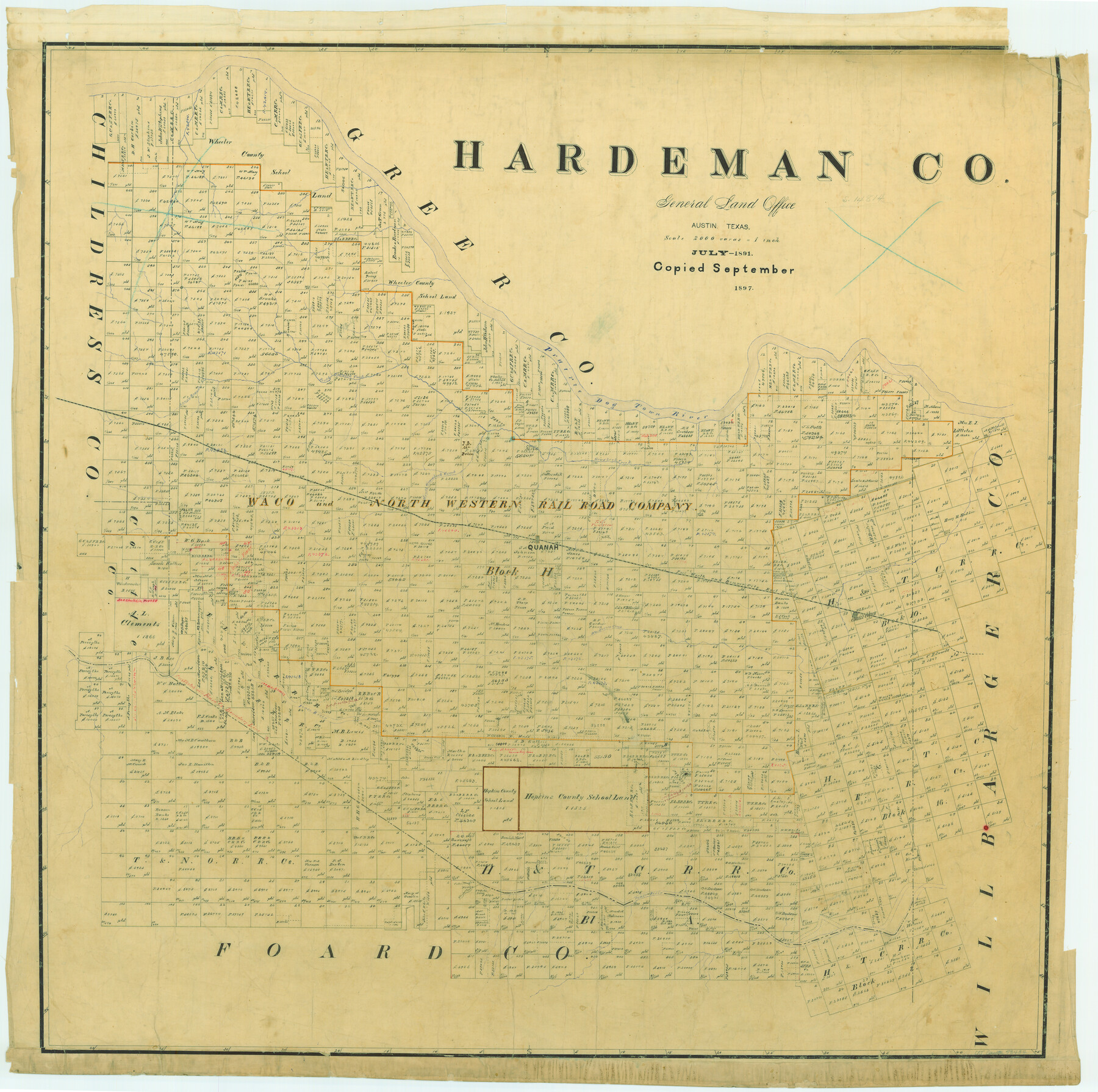 78434, Hardeman Co., General Map Collection