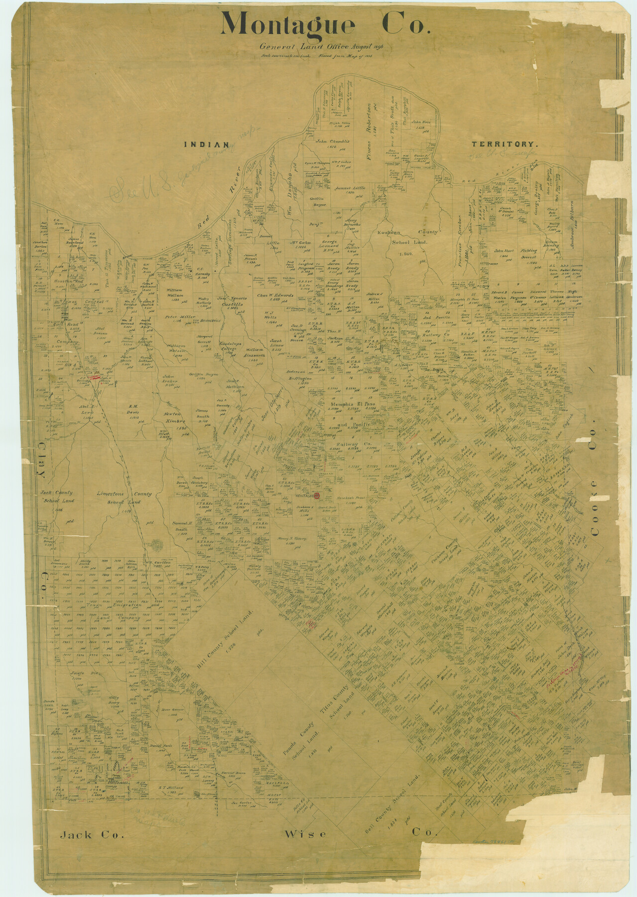 78441, Montague Co., General Map Collection