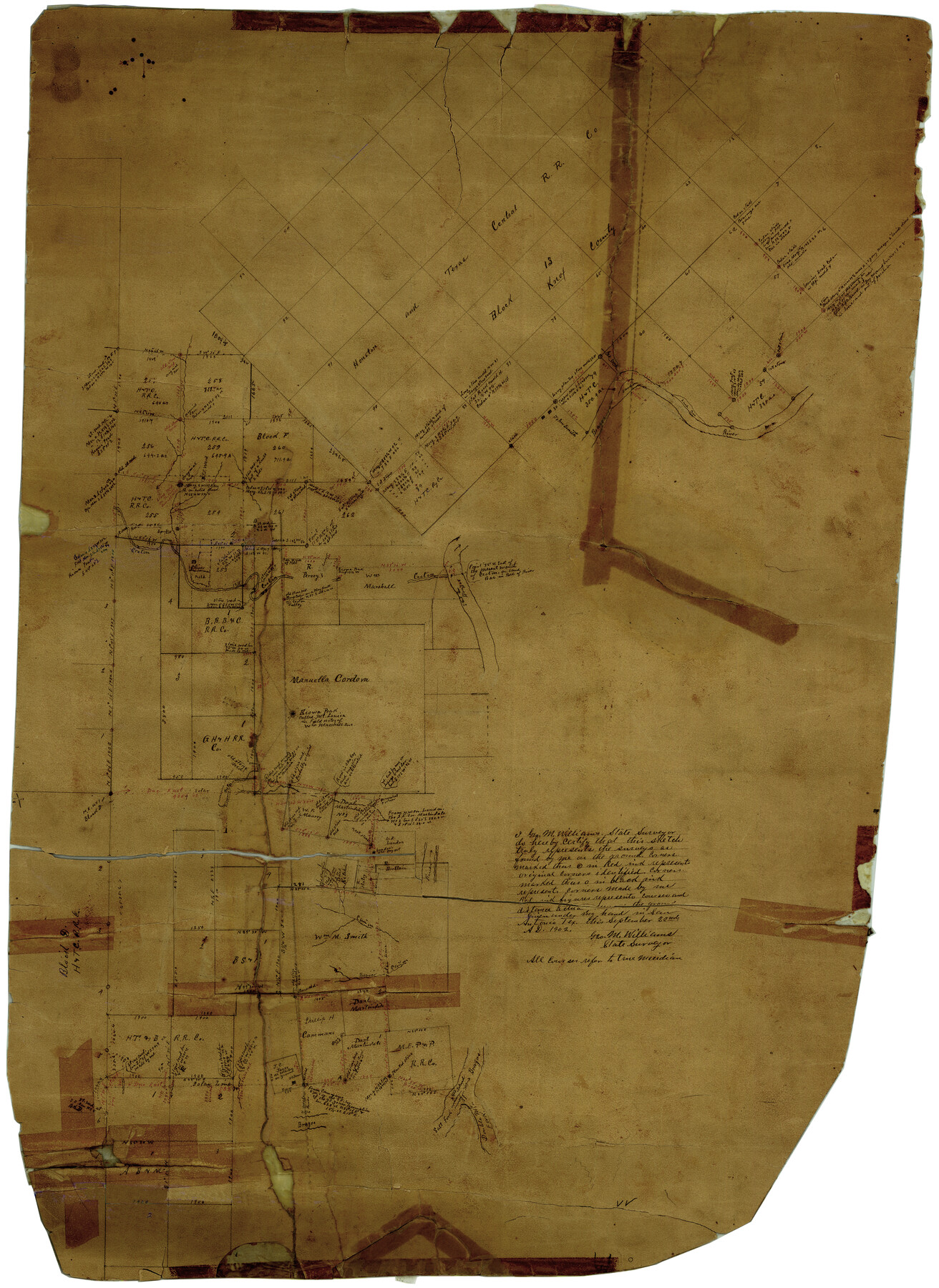 7870, Stonewall County Rolled Sketch 15, General Map Collection
