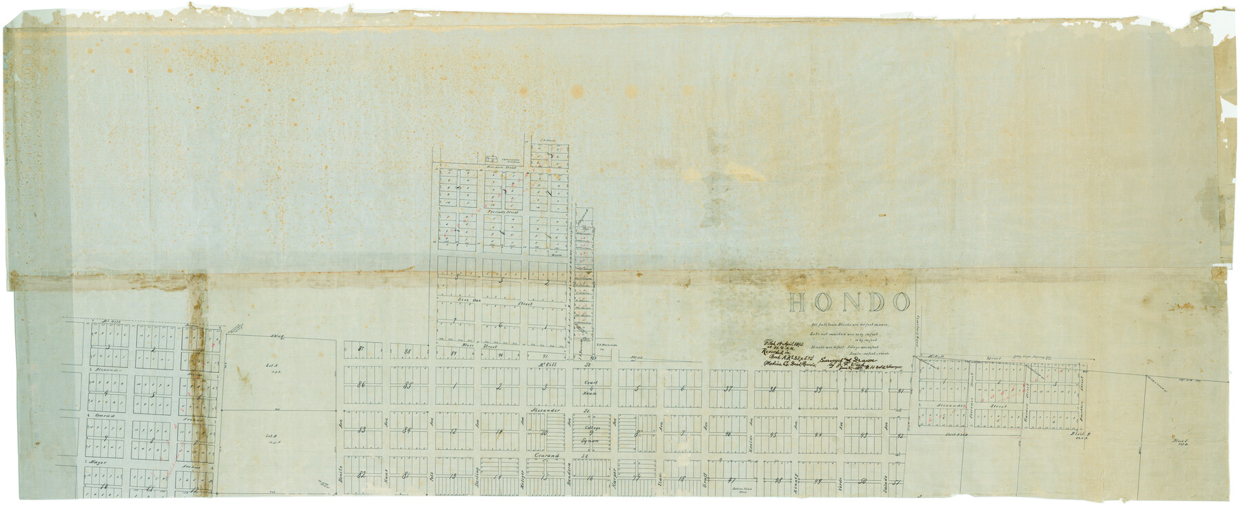 82033, Hondo, General Map Collection
