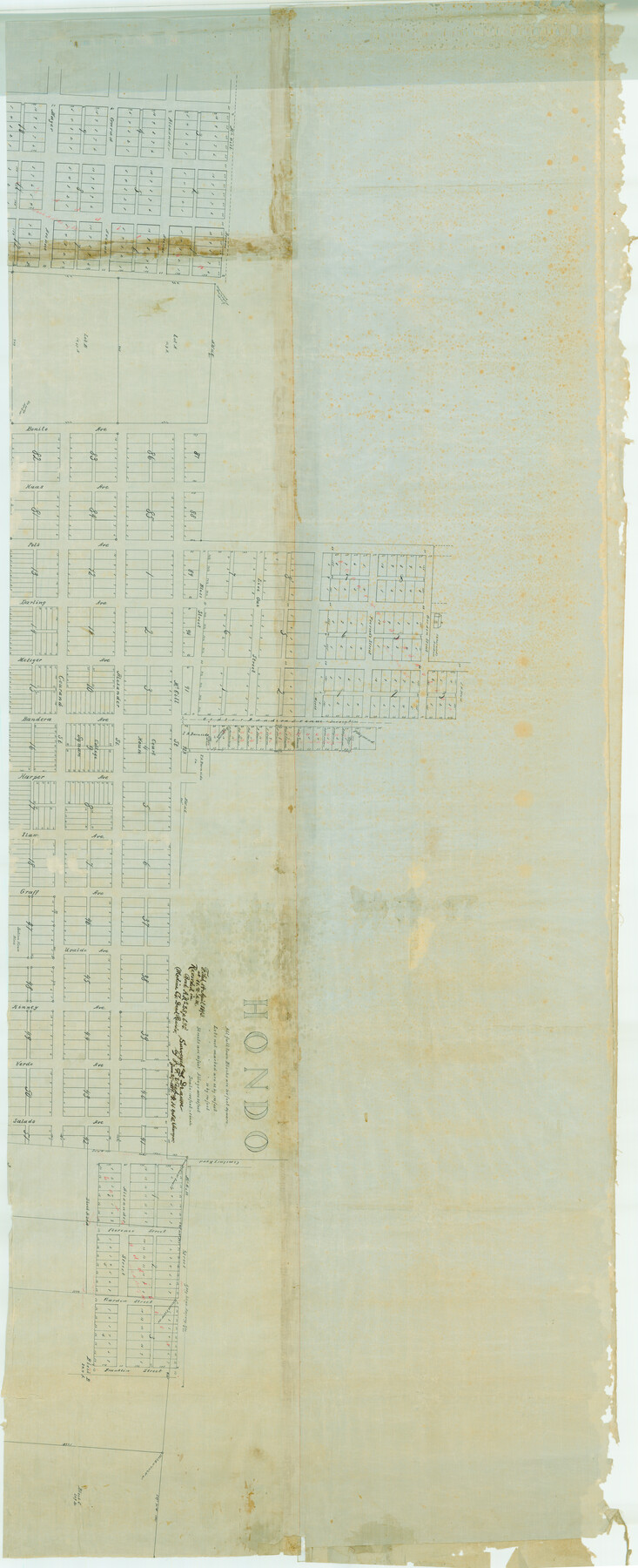 82033, Hondo, General Map Collection
