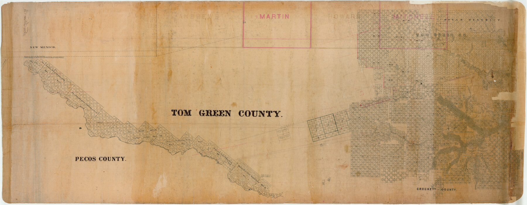 82058, Tom Green County, General Map Collection