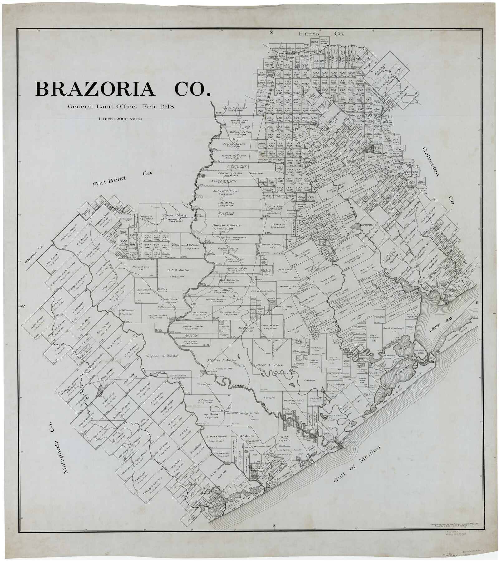 82065, Brazoria Co., General Map Collection