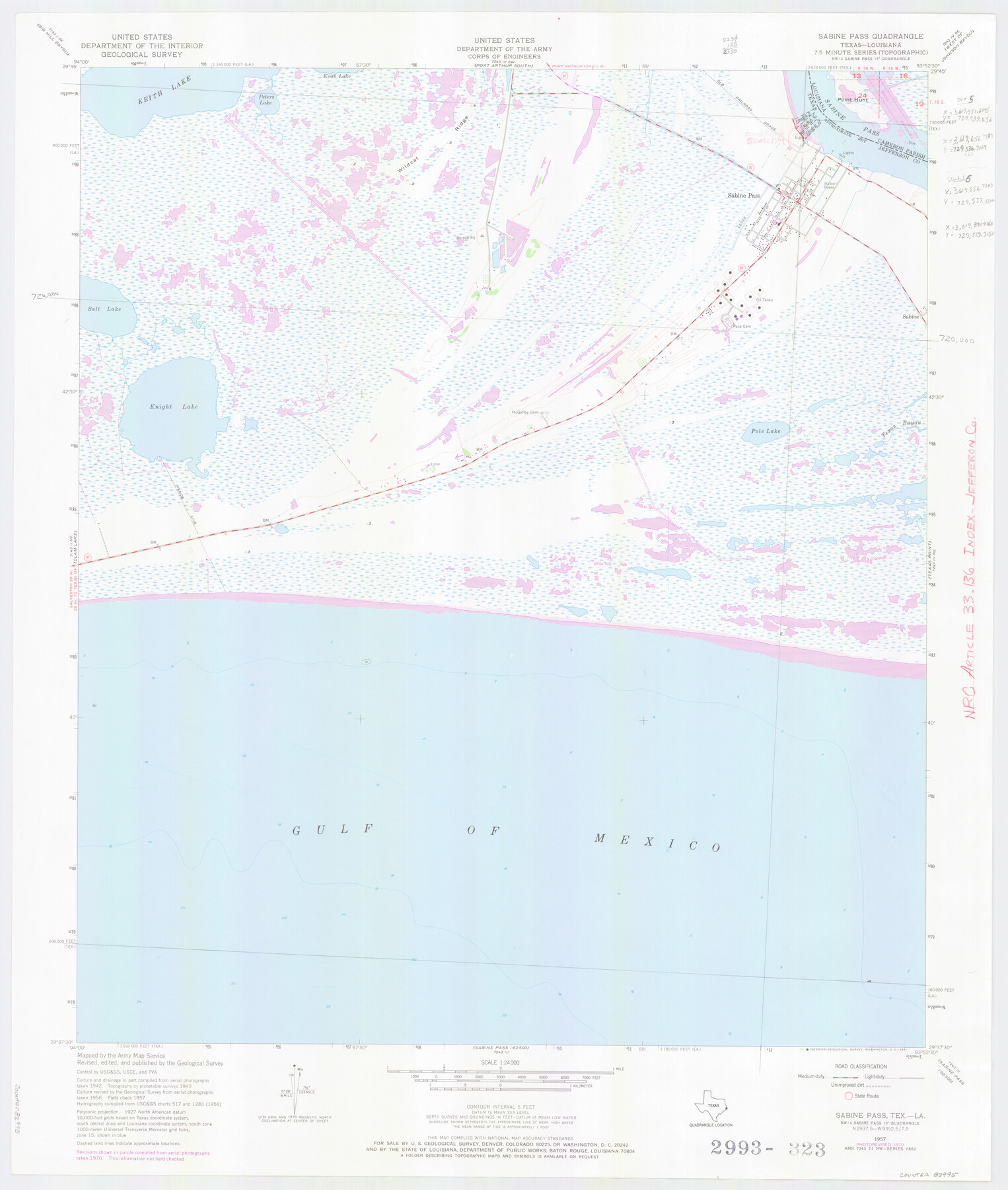 82995, Jefferson County NRC Article 33.136 Location Key Sheet, General Map Collection