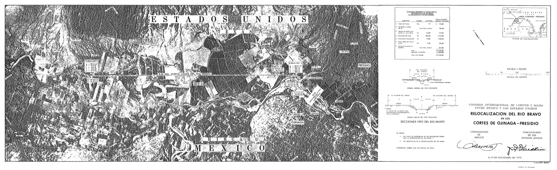 83104, Treaty to Resolve Pending Boundary Differences and Maintain the Rio Grande and Colorado River as the International Boundary Between the United States of American and Mexico, General Map Collection