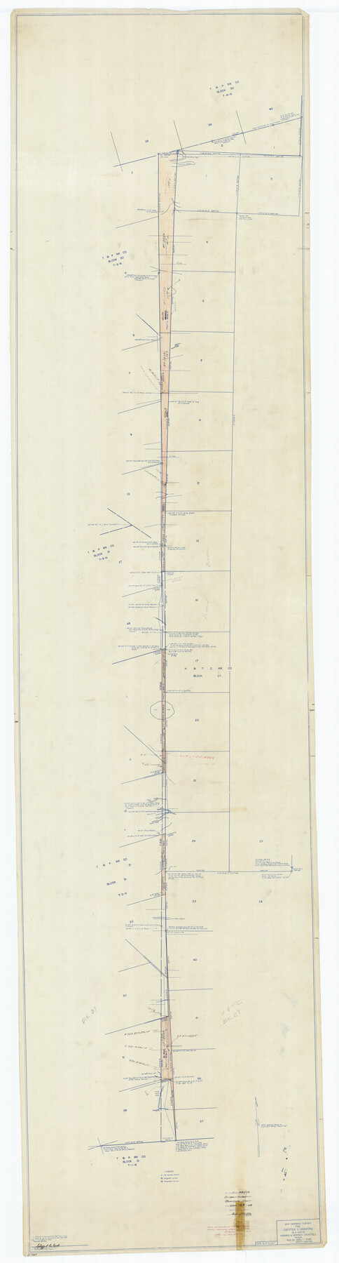 8449, Borden County Rolled Sketch 10, General Map Collection