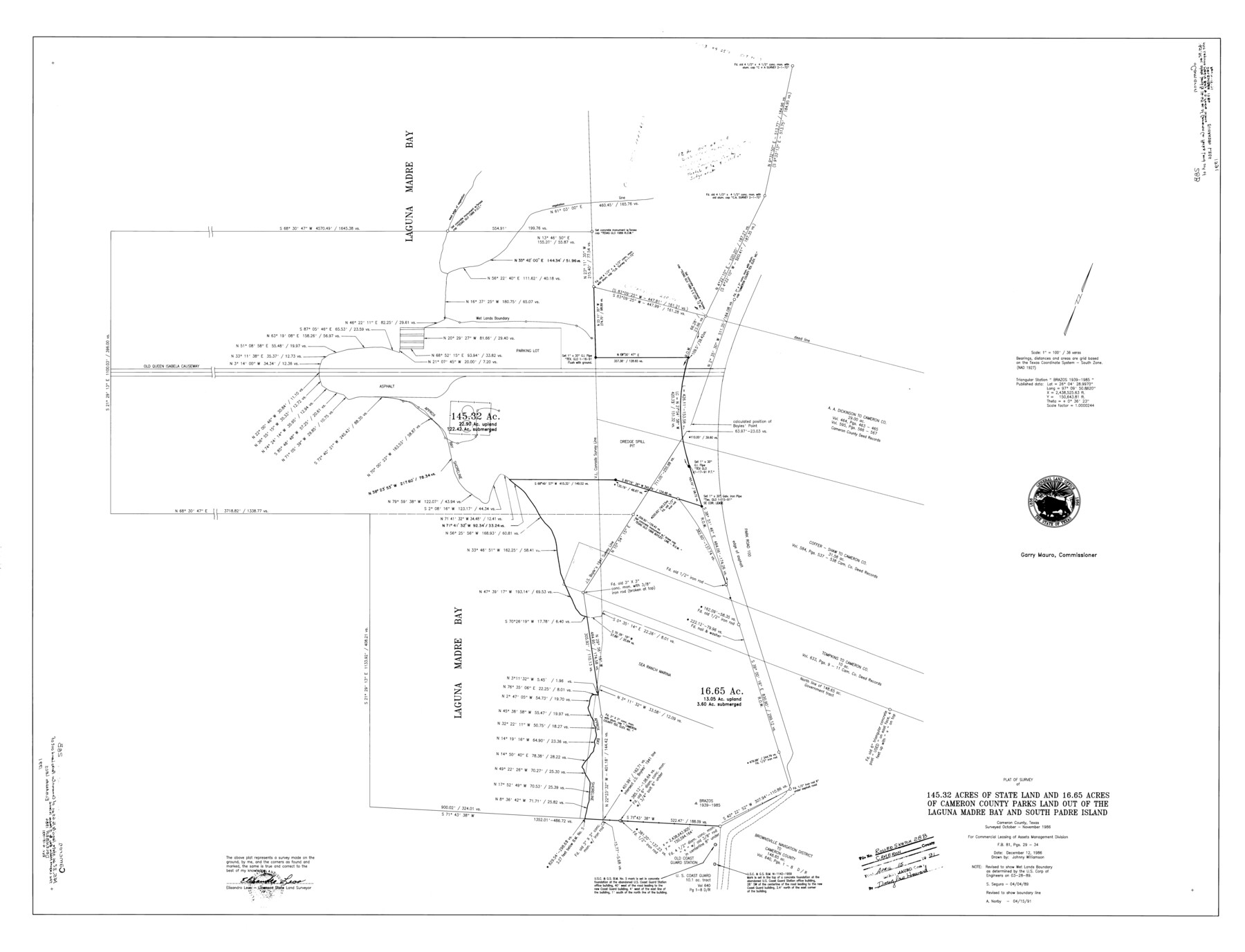 8577, Cameron County Rolled Sketch 28B, General Map Collection