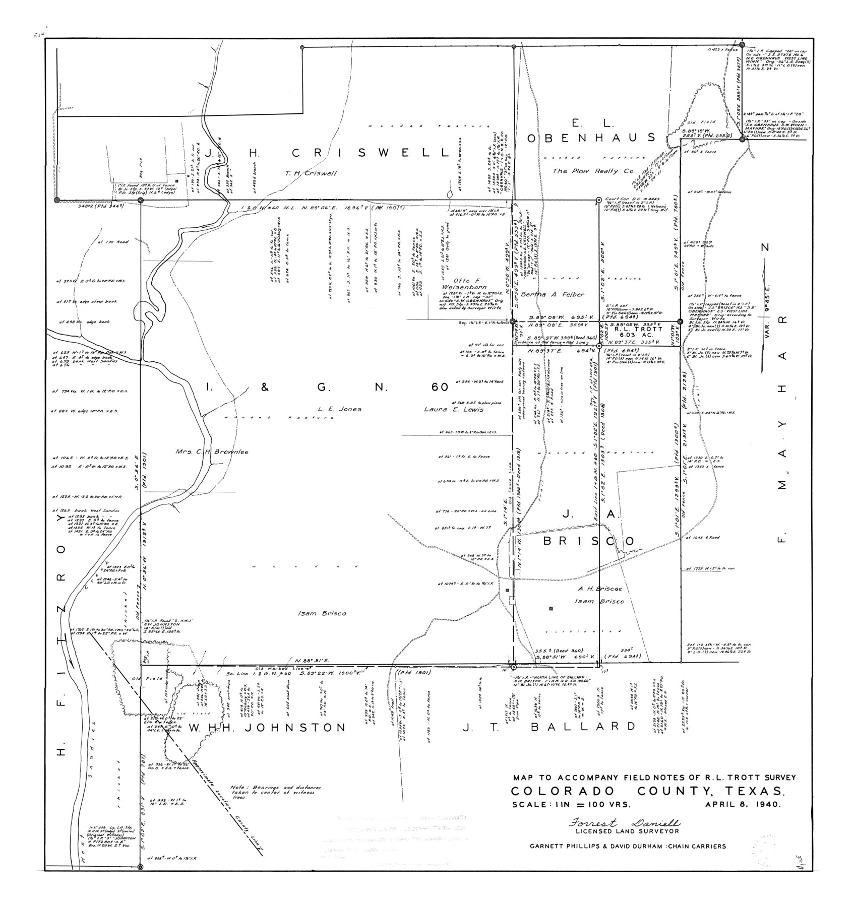 8640, Colorado County Rolled Sketch 1, General Map Collection