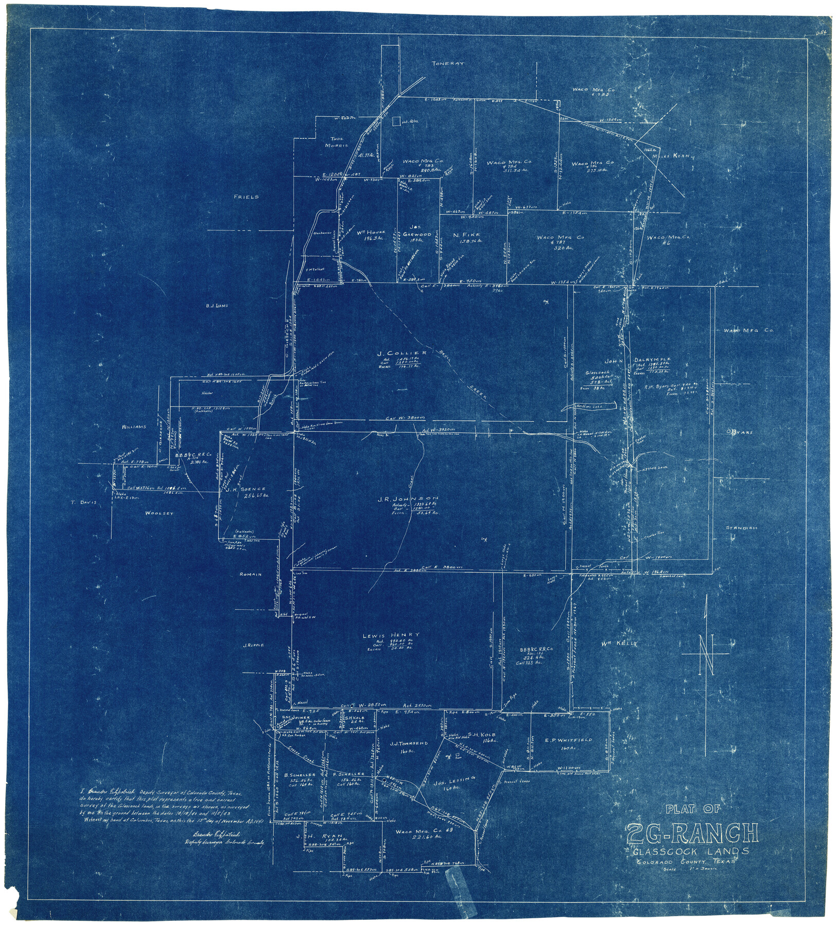 8641, Colorado County Rolled Sketch 3, General Map Collection
