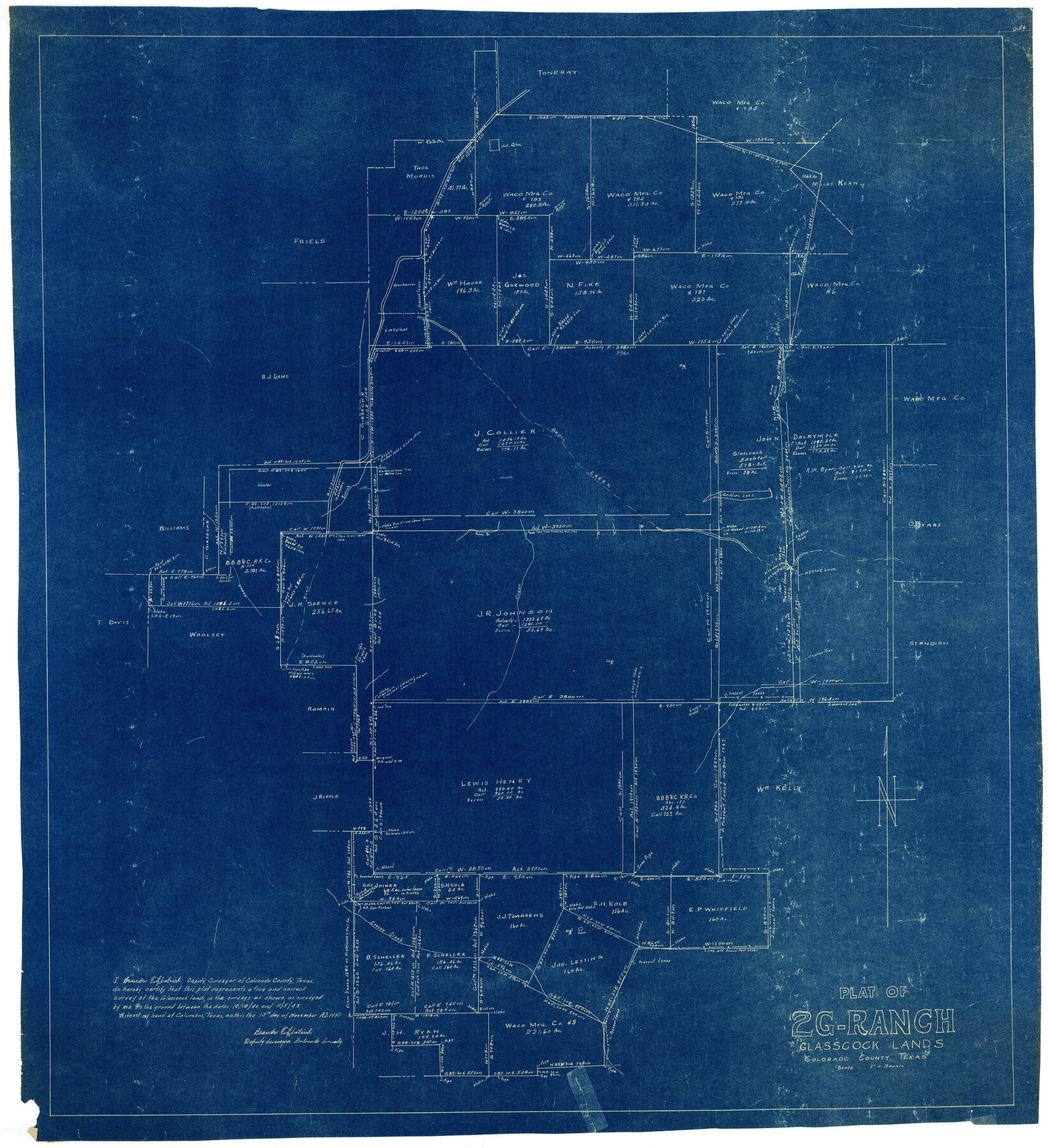 8641, Colorado County Rolled Sketch 3, General Map Collection