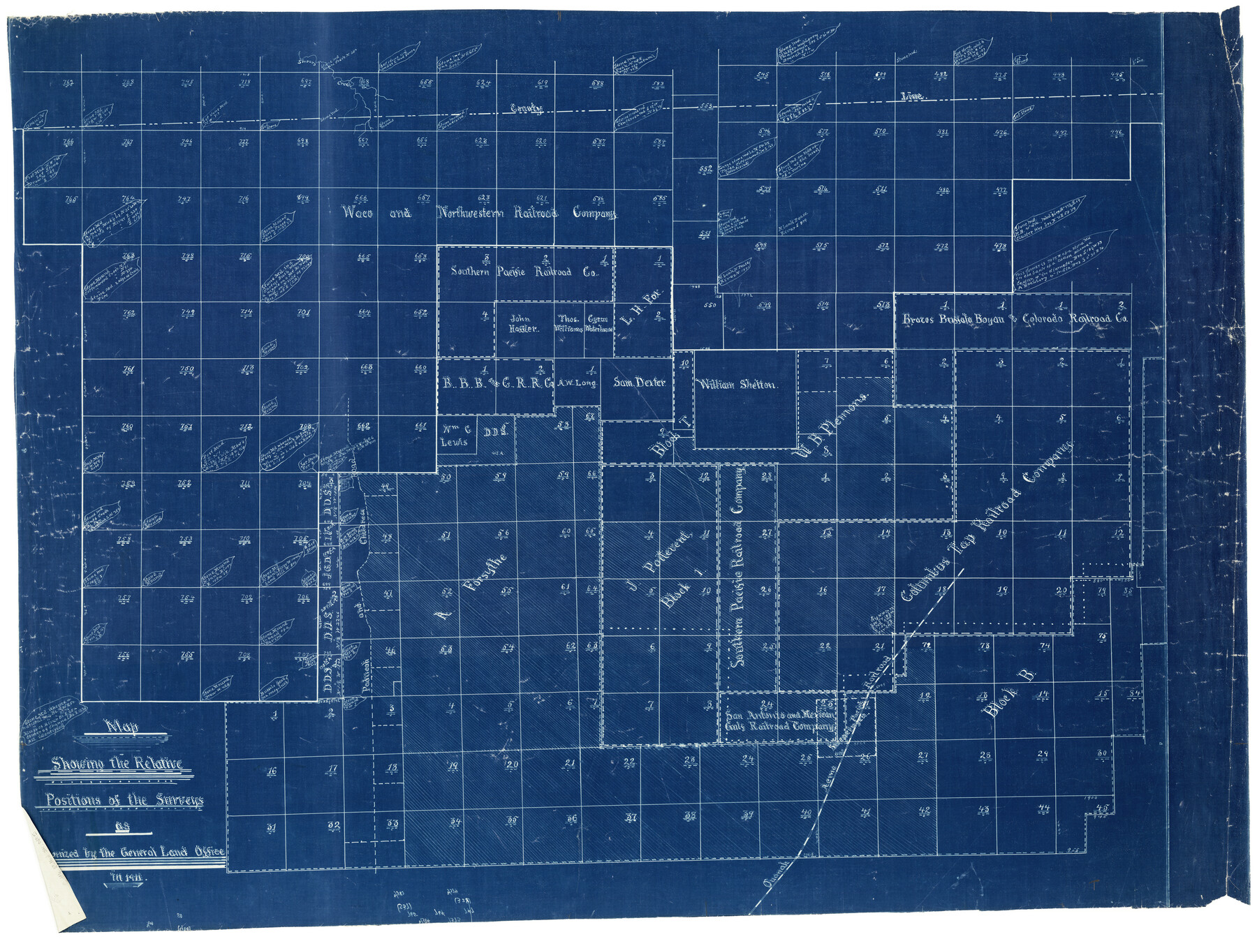 8672, Cottle County Rolled Sketch 5, General Map Collection
