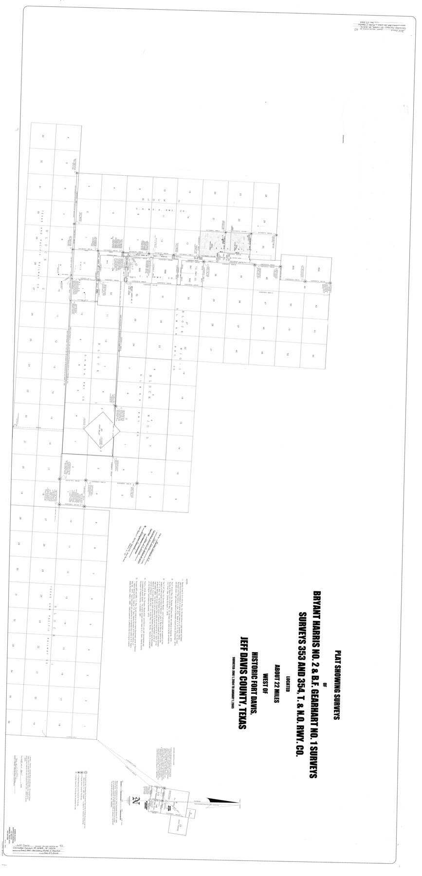 87207, Jeff Davis County Rolled Sketch 45, General Map Collection