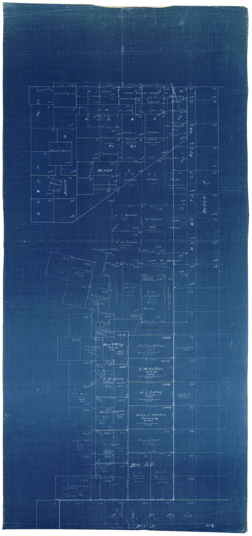 8745, Culberson County Rolled Sketch 29, General Map Collection
