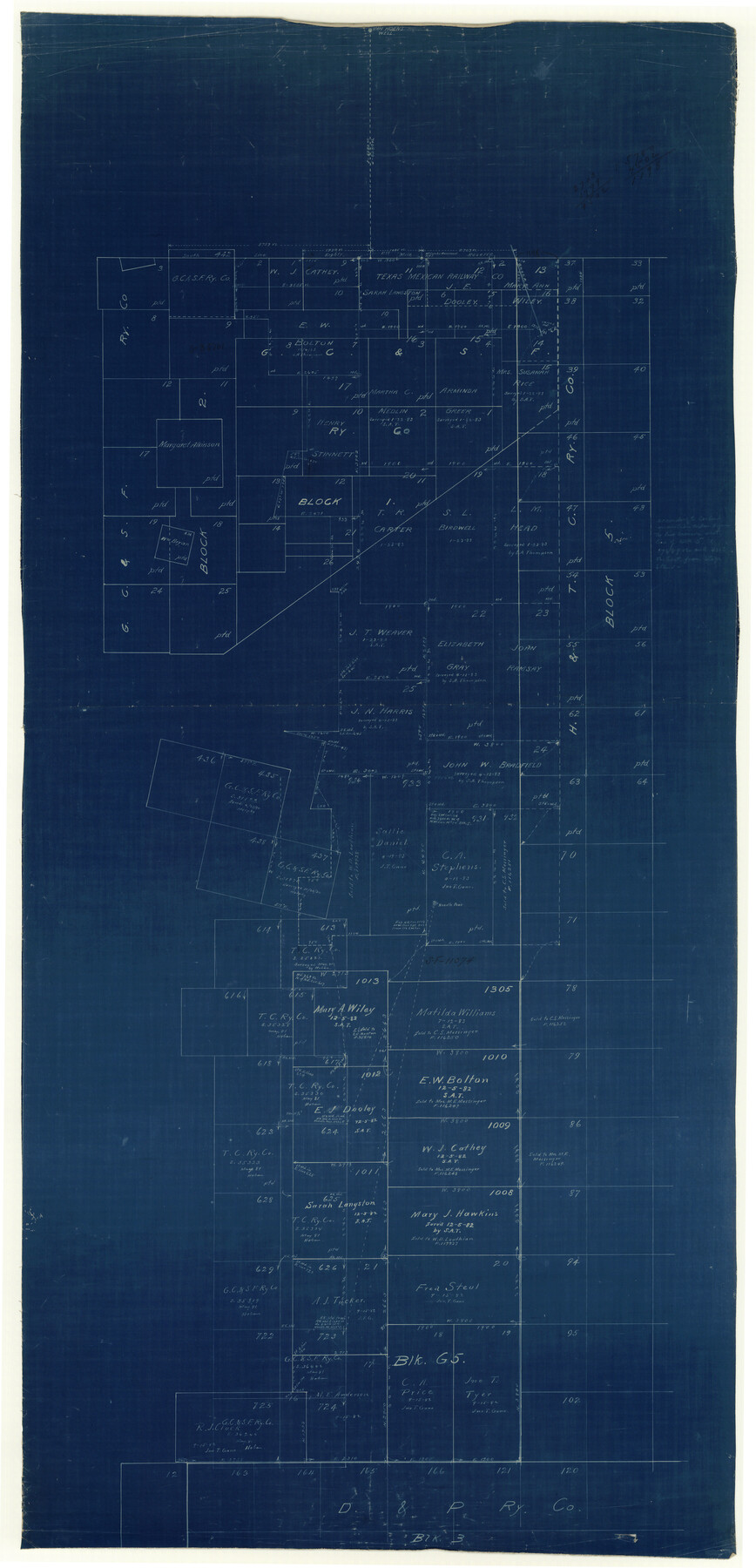 8745, Culberson County Rolled Sketch 29, General Map Collection