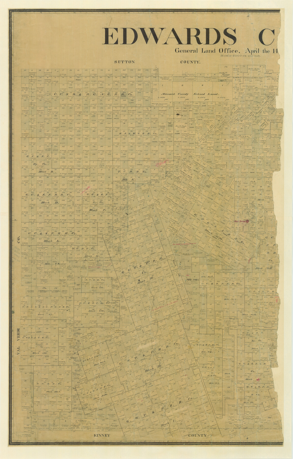 87470, Edwards County, General Map Collection