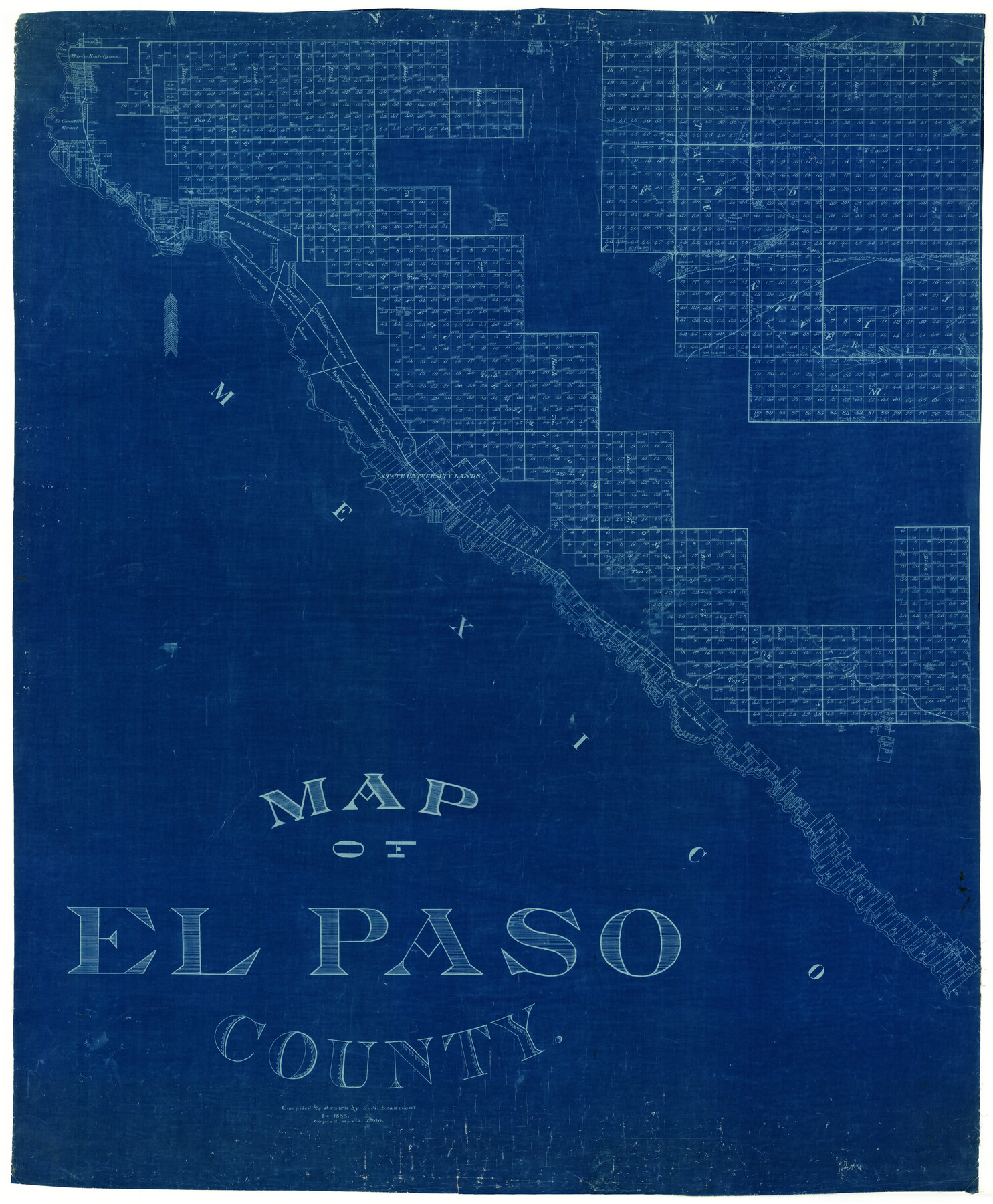 8856, El Paso County Rolled Sketch 23, General Map Collection