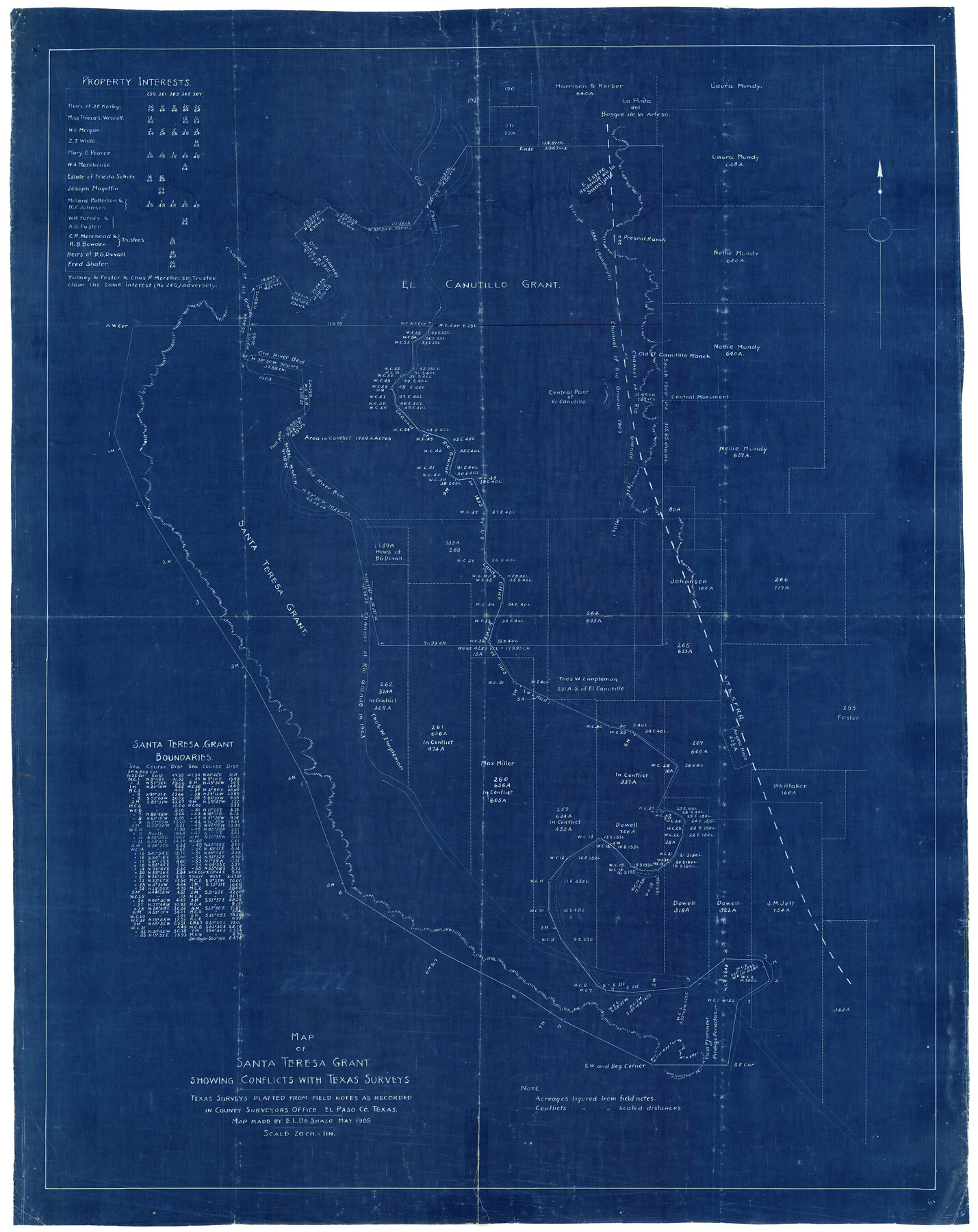 8858, El Paso County Rolled Sketch 31, General Map Collection
