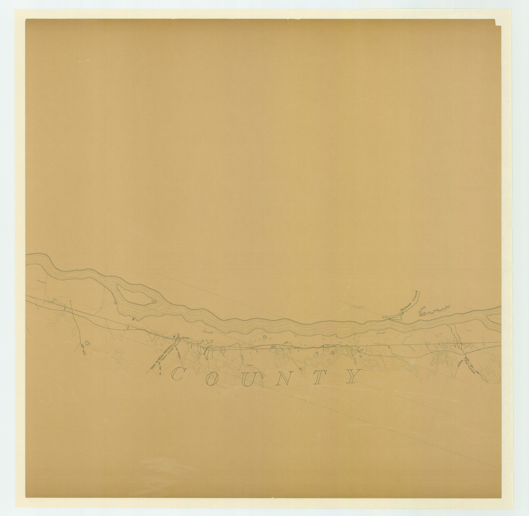 88843, [Location Survey of the Southern Kansas Railway, Kiowa Extension from a point in Drake's Location, in Indian Territory 100 miles from south line of Kansas, continuing up Wolf Creek and South Canadian River to Cottonwood Creek in Hutchinson County], General Map Collection