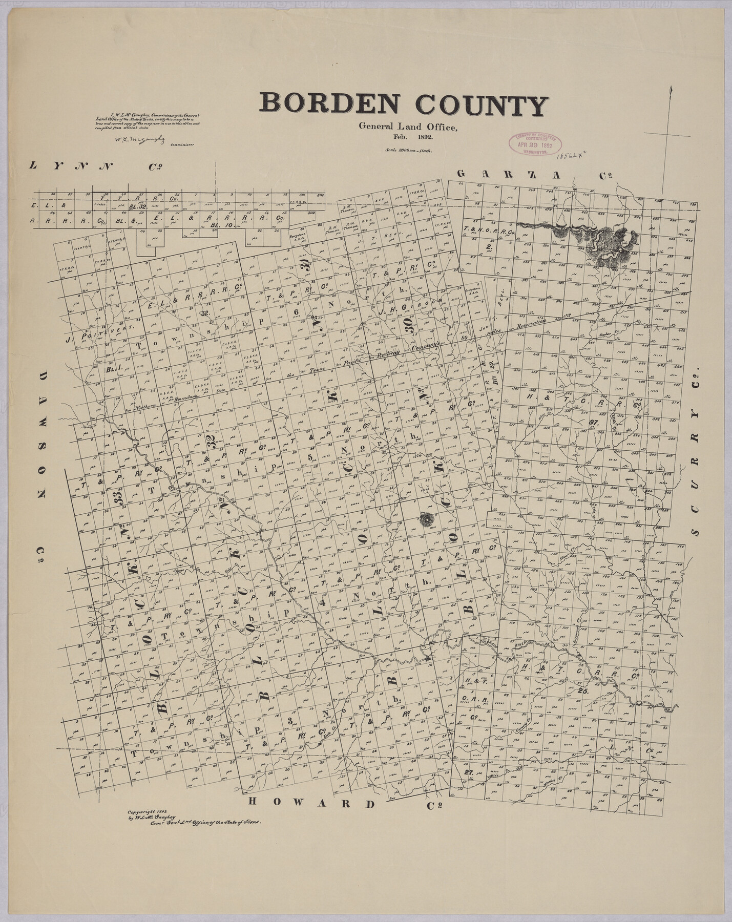 88909, Borden County, Library of Congress