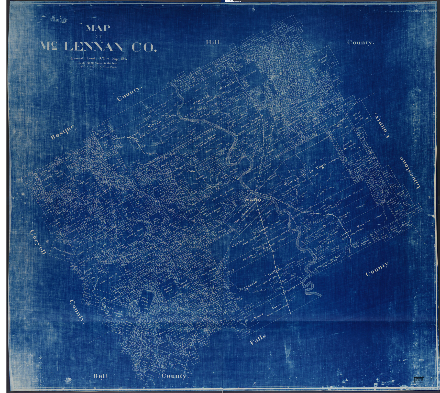 88974, Map of McLennan Co[unty], Library of Congress