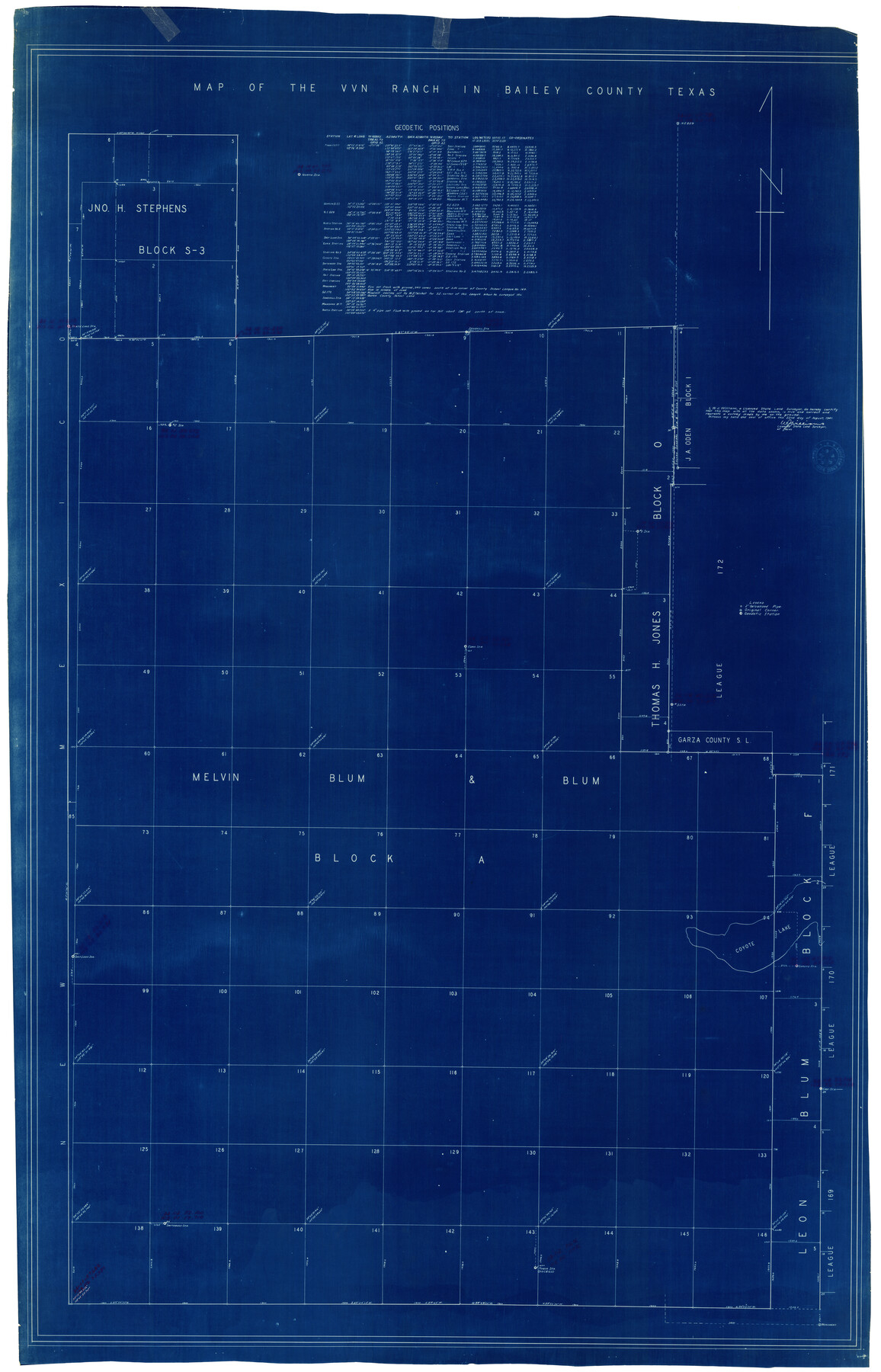 8931, Bailey County Rolled Sketch 7, General Map Collection