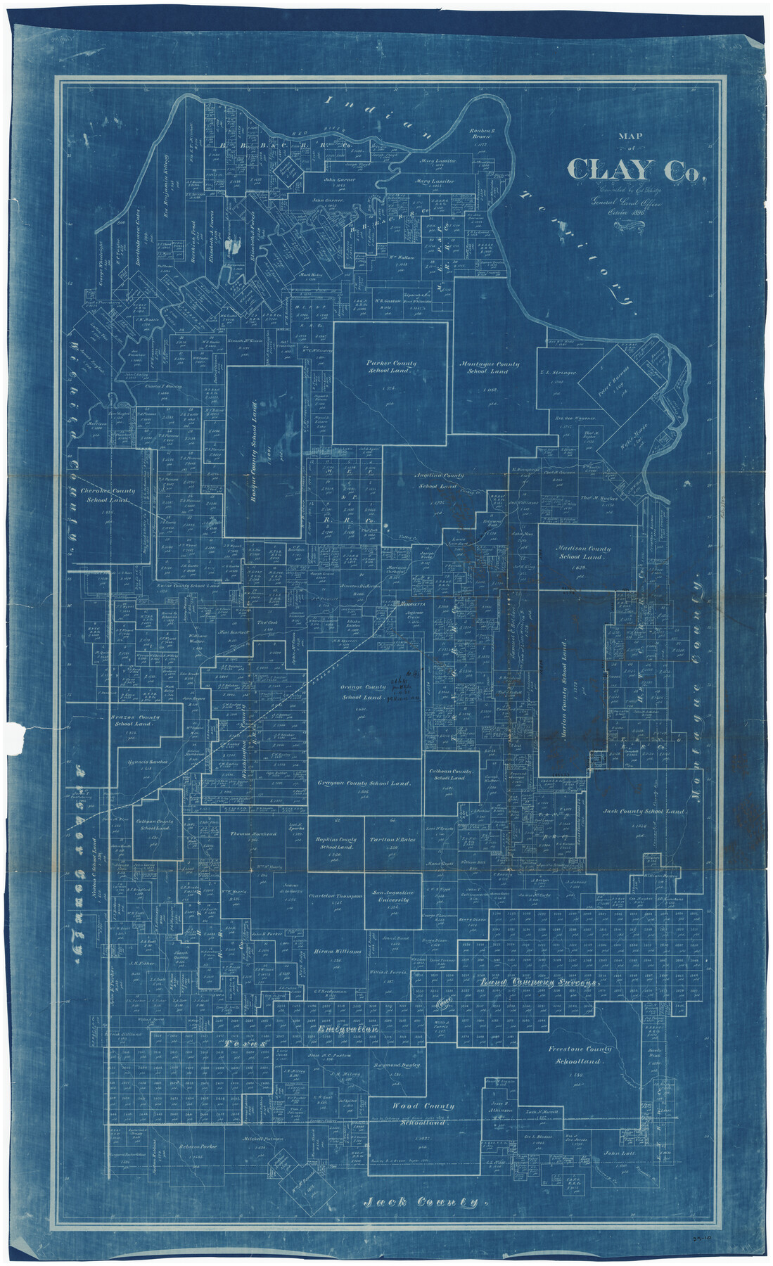 89675, Clay County, 1896, Twichell Survey Records