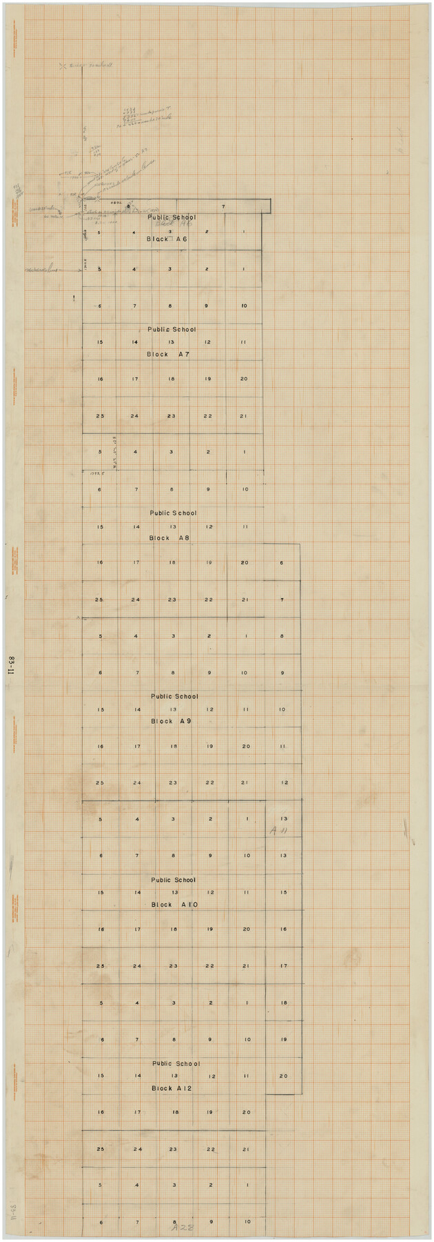89780, [PSL Blocks A6-A12], Twichell Survey Records