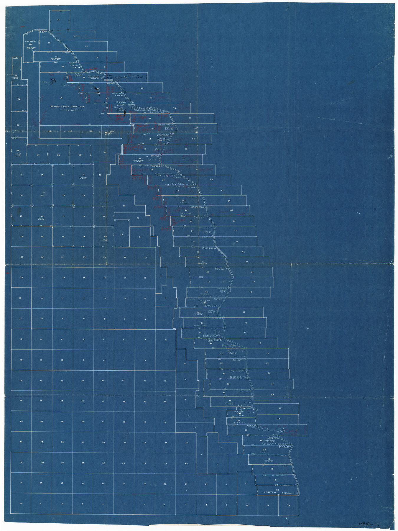 89805, [I. & G. N. RR. Co. Blk. 1], Twichell Survey Records