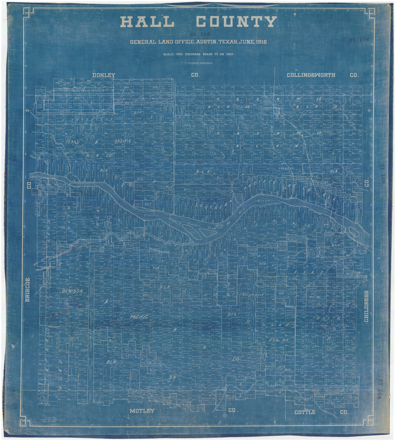 89857, Hall County, Twichell Survey Records