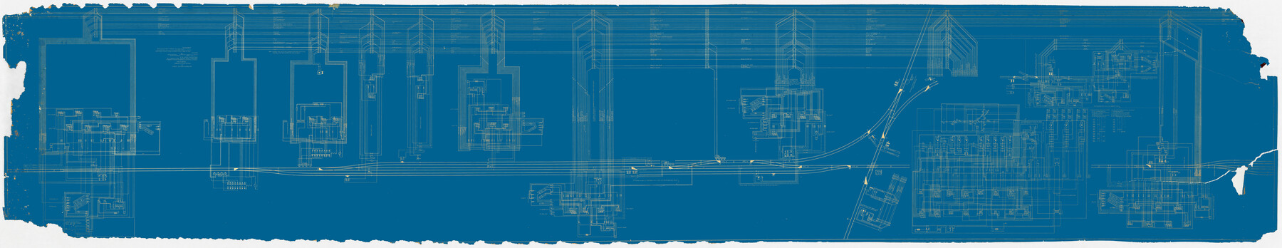 90044, Southern Pacific Lines in Texas and Louisiana (G. H. & S. A. Ry.) Circuit Plan of Automatic Block Signals, Automatic Train Control and Flatonia Interlocking Plant No. 3, General Map Collection