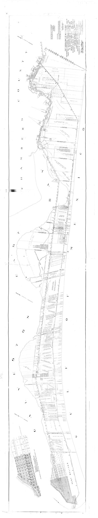 9016, Galveston County Rolled Sketch 33, General Map Collection