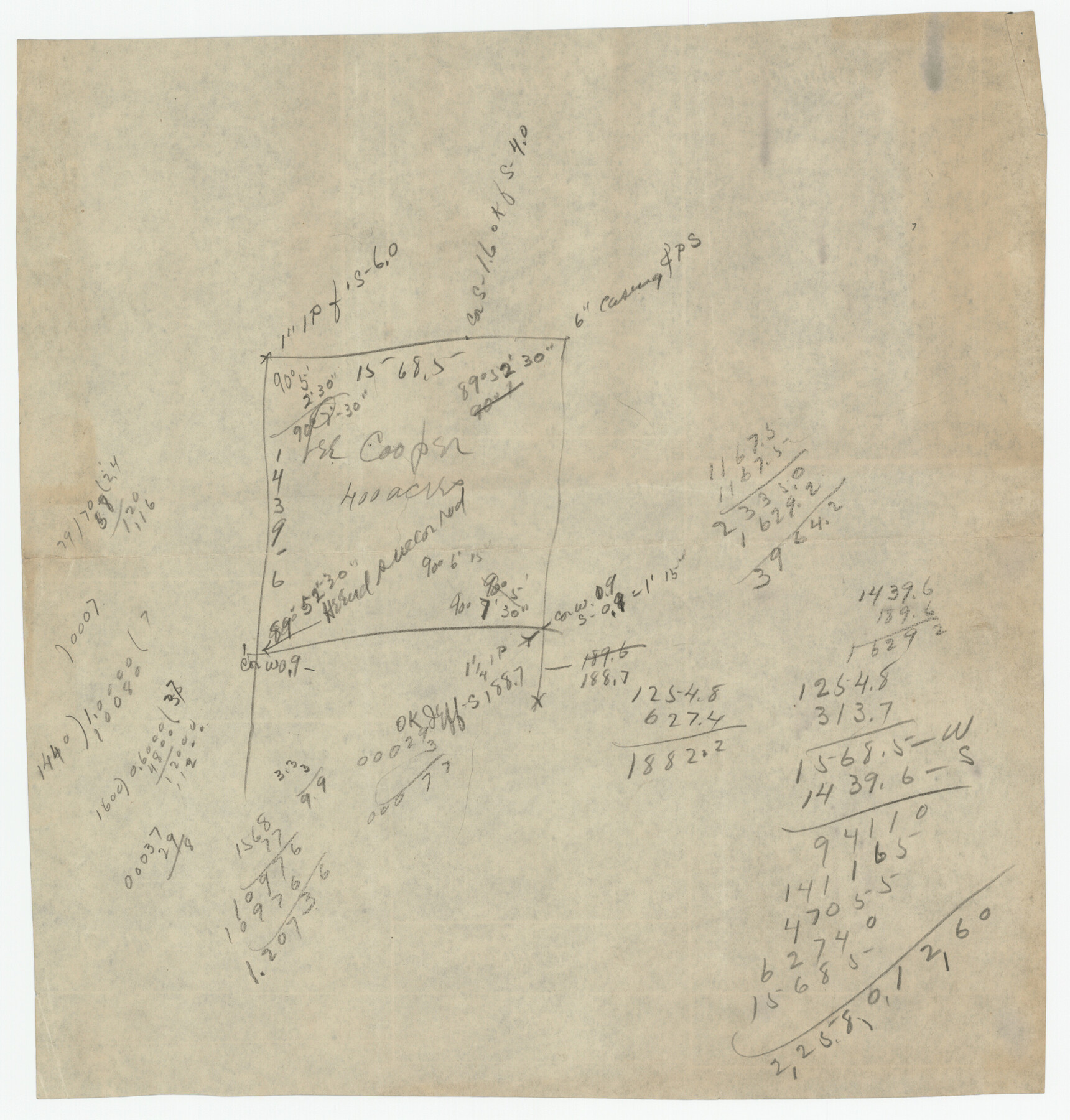 90293, [Block V and surrounding surveys], Twichell Survey Records