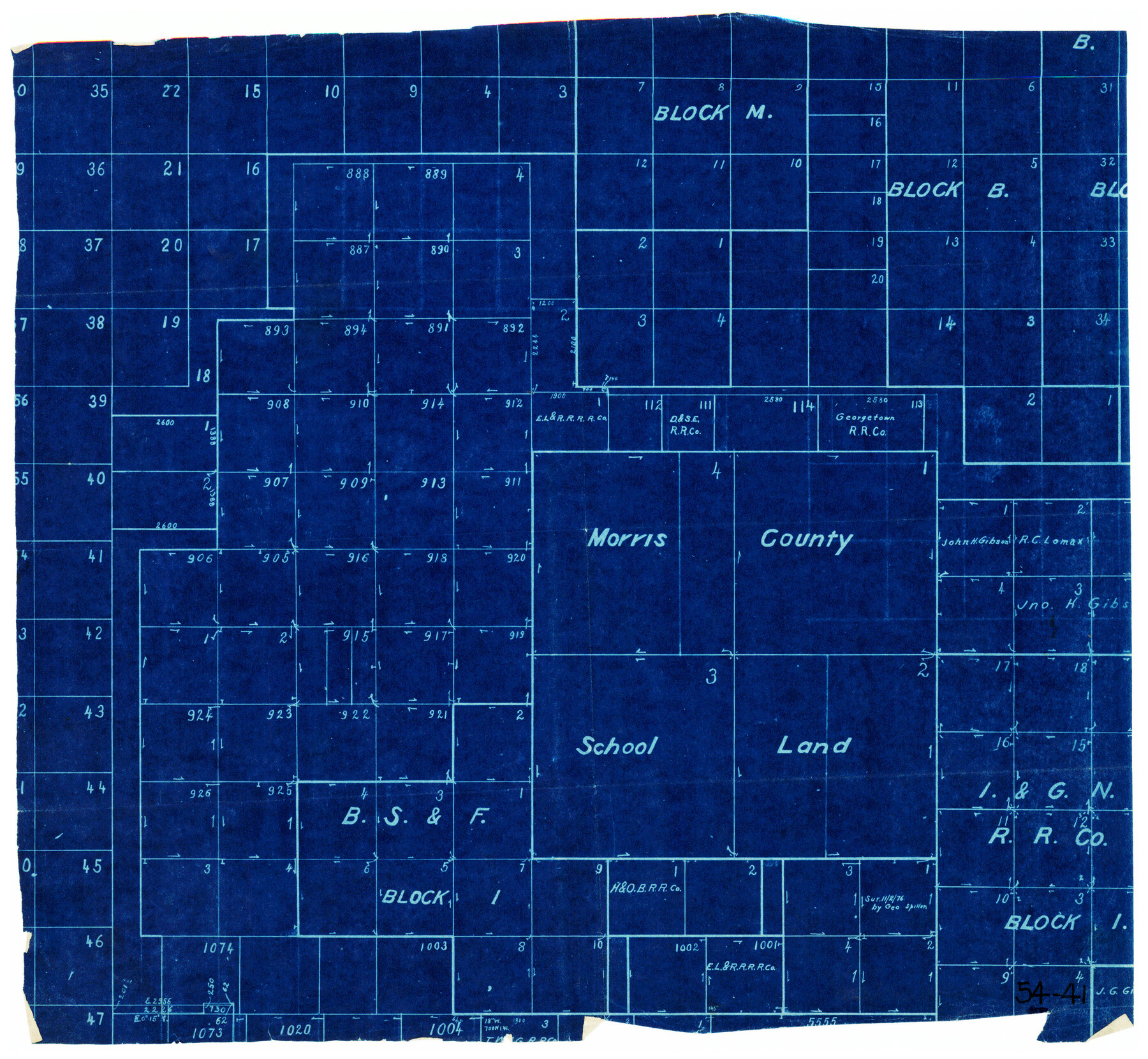 90360, [Morris County School Land and vicinity], Twichell Survey Records