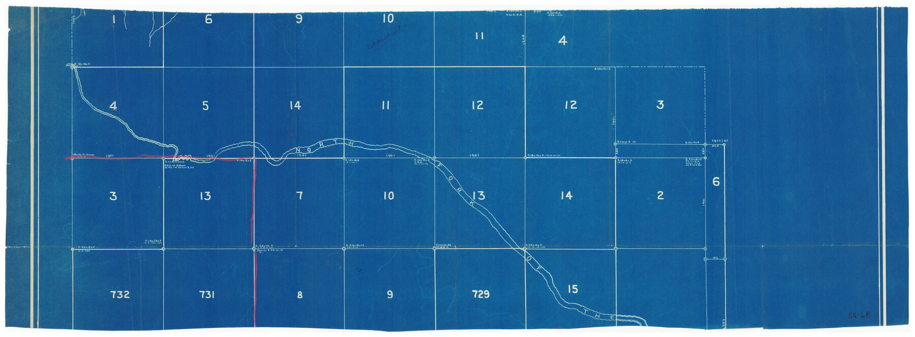 90496, [Block B9 in Southwest Corner of Crosby County], Twichell Survey Records