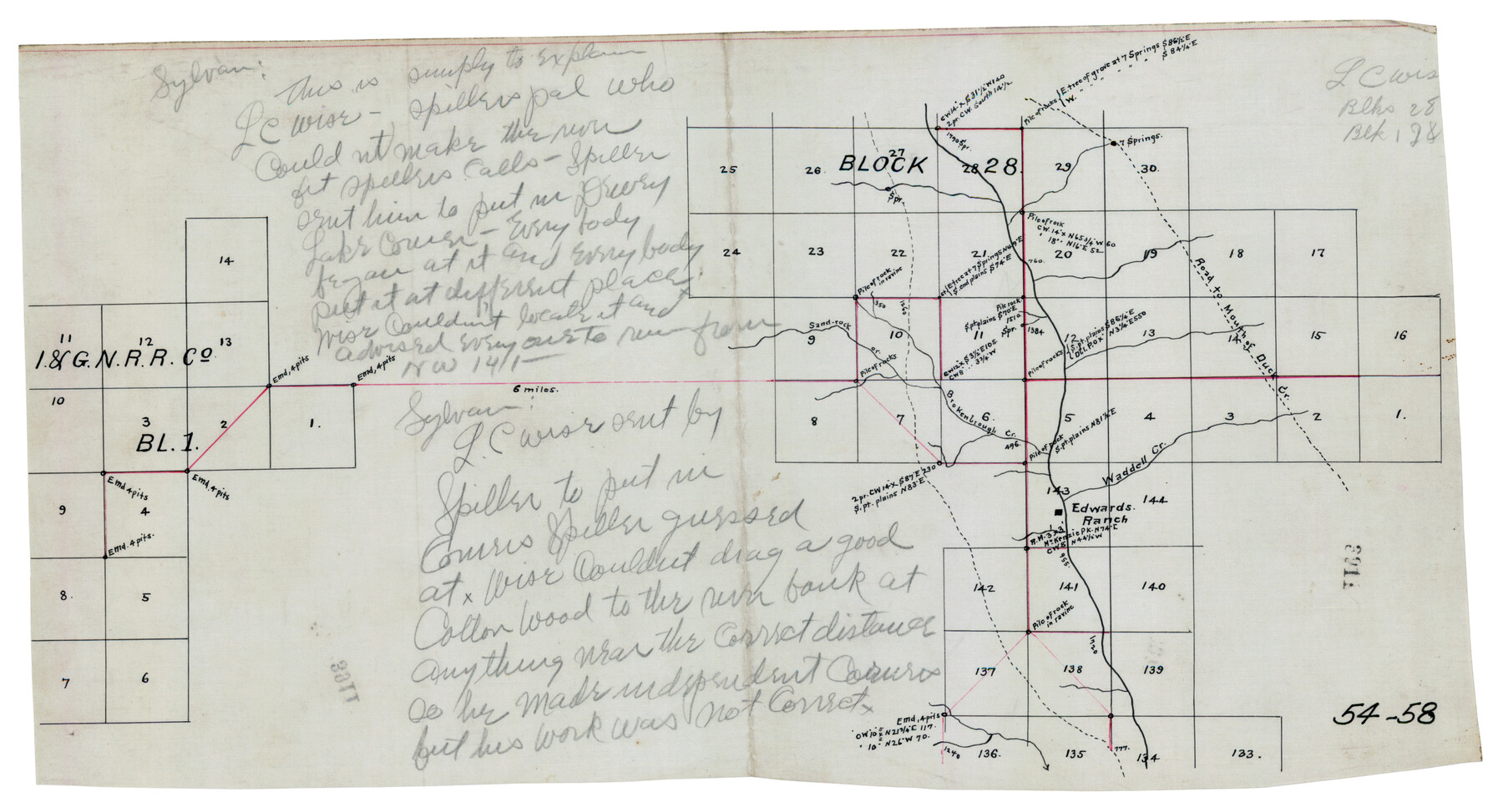 90503, [East-Central Crosby County], Twichell Survey Records