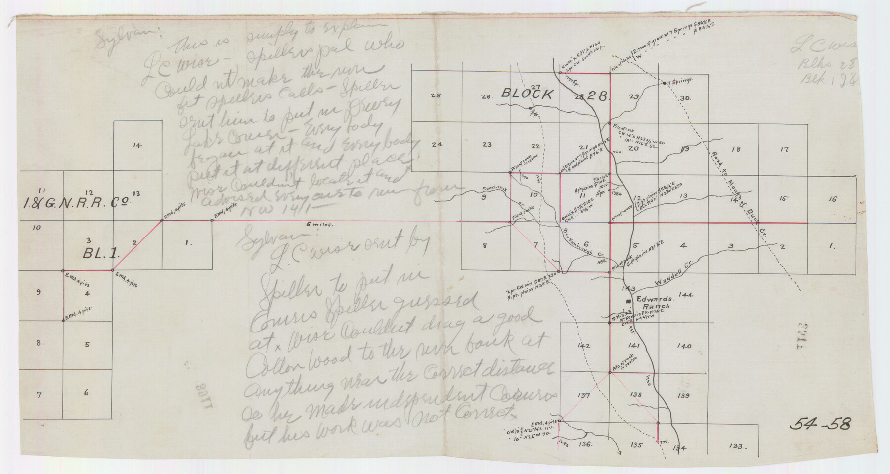 90503, [East-Central Crosby County], Twichell Survey Records